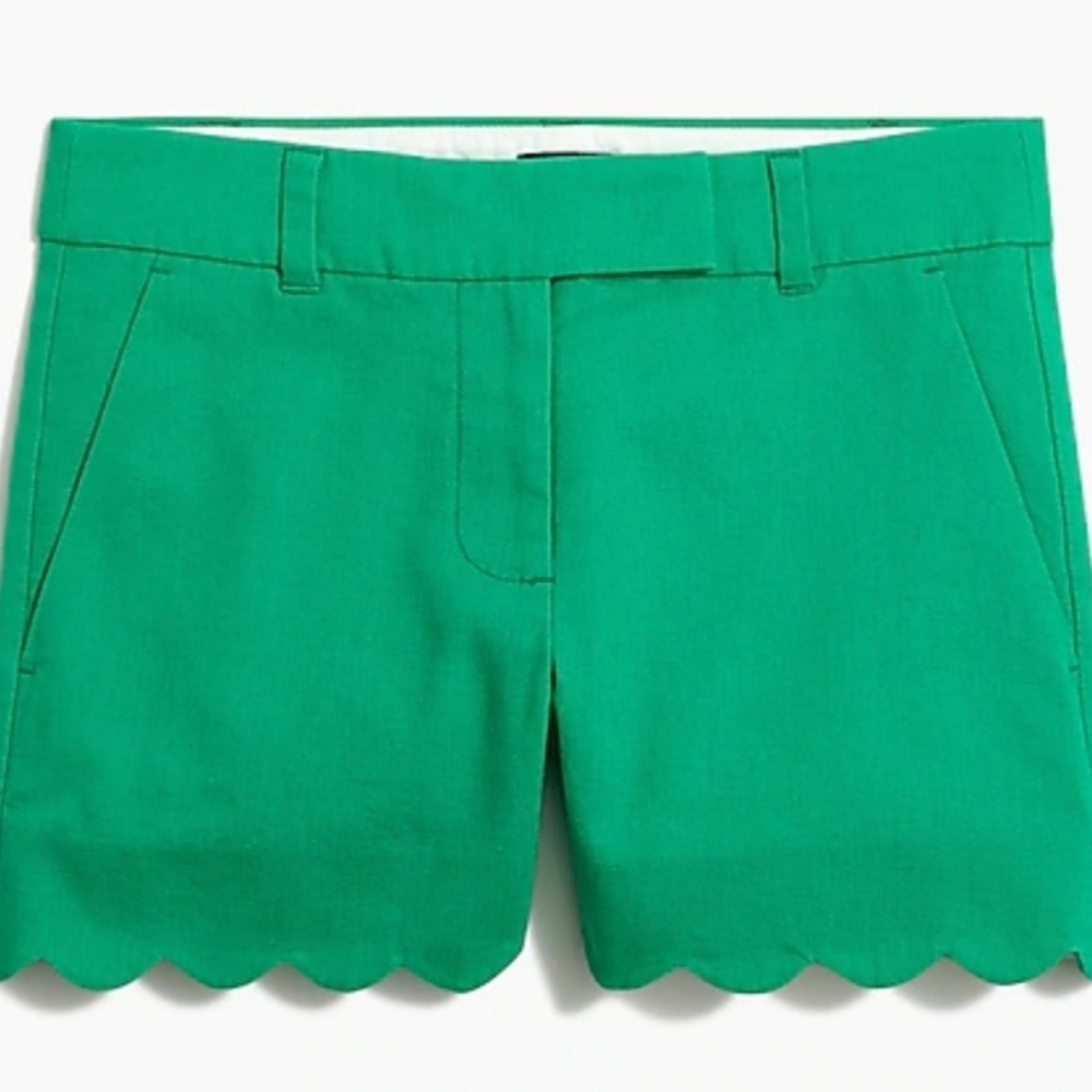 J. Crew scalloped shorts